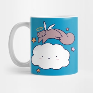 Angel Cloud Squirrel Mug